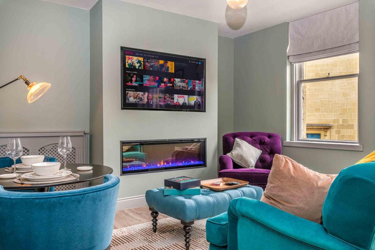 Beautiful Modern 1 Bedroom Apartment, City Centre Bath Exteriér fotografie
